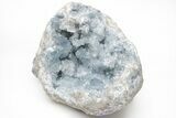 Sky Blue Celestine (Celestite) Crystal Geode - Madagascar #210370-2